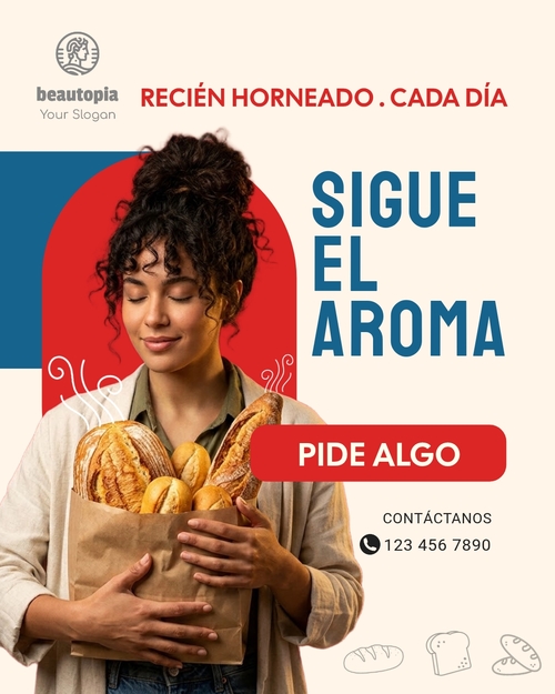Plantilla de publicación de Instagram Restaurante