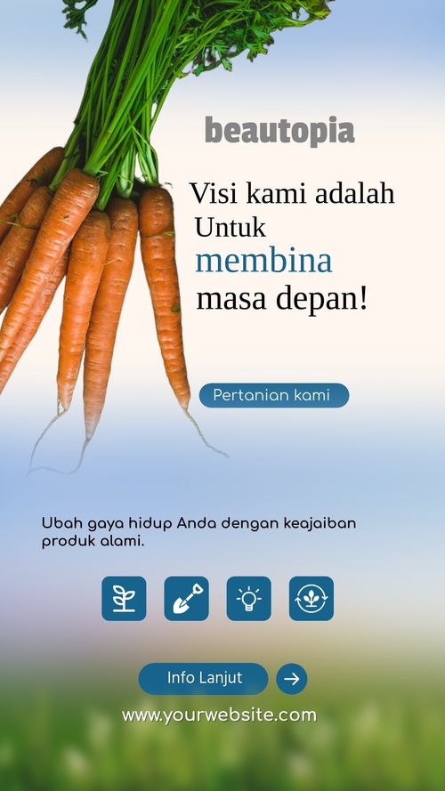 Template cerita Instagram Katering