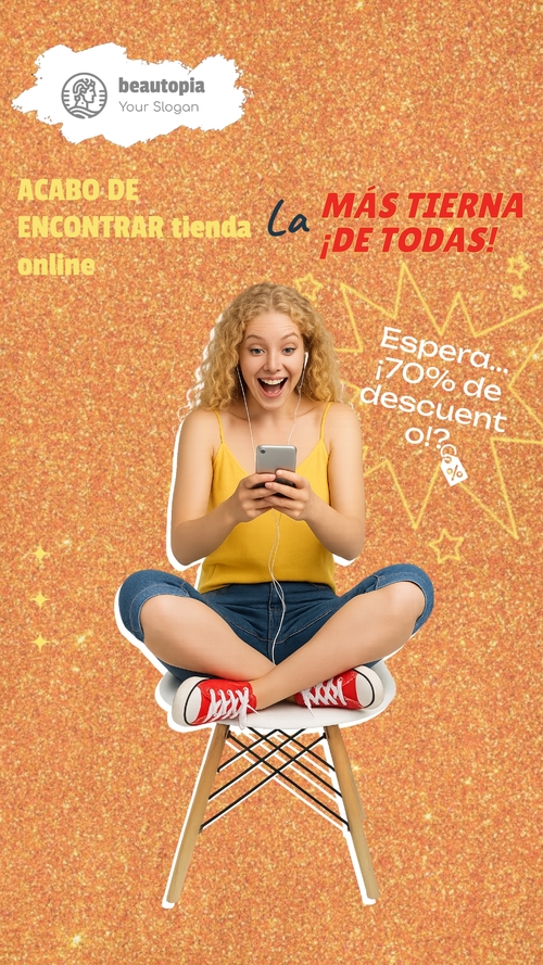 Plantilla de historia de Instagram Sorteo