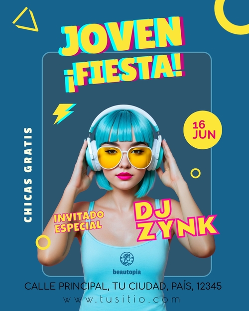 Plantilla de publicación de Instagram Boda