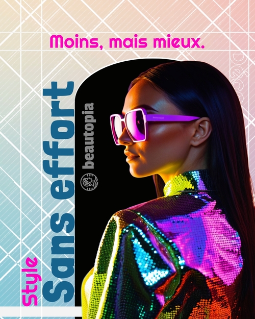 Modèle de publication Instagram Salon de coiffure