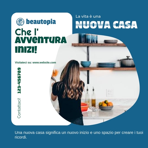 Modello di post Instagram Agente immobiliare