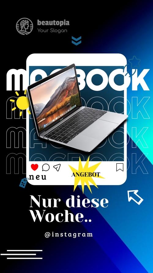 Künstler Instagram-Story-Vorlage