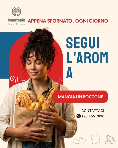 Modello di post Instagram Caffè