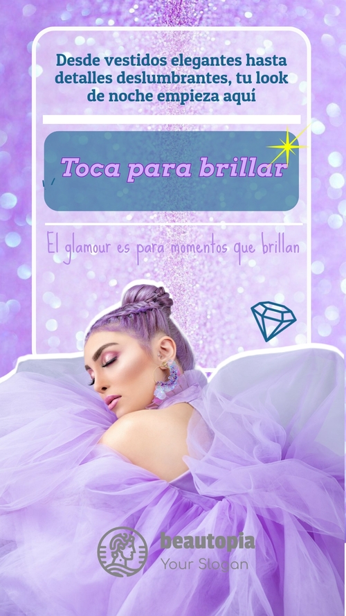Plantilla de historia de Instagram spa