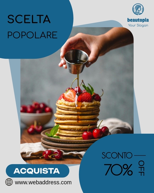 Modello di post Instagram Caffè