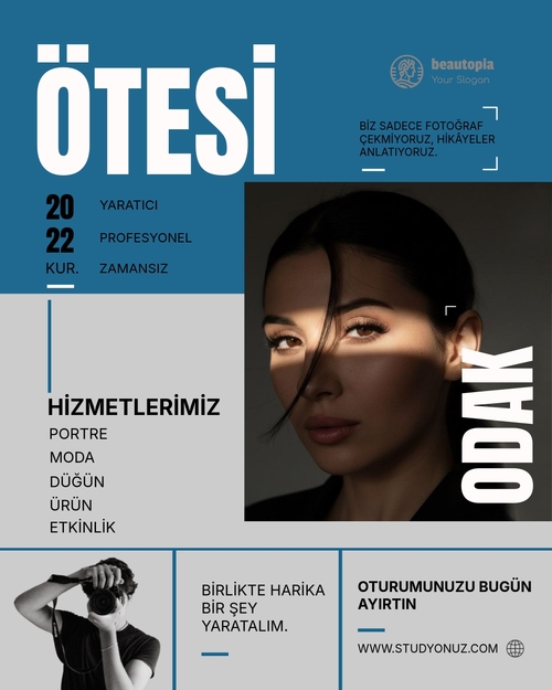 Düğün Instagram gönderi şablonu