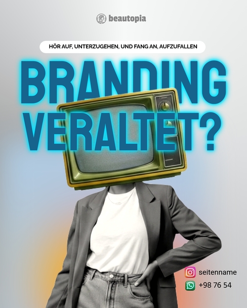 Instagram-Beitragsvorlage Werbung