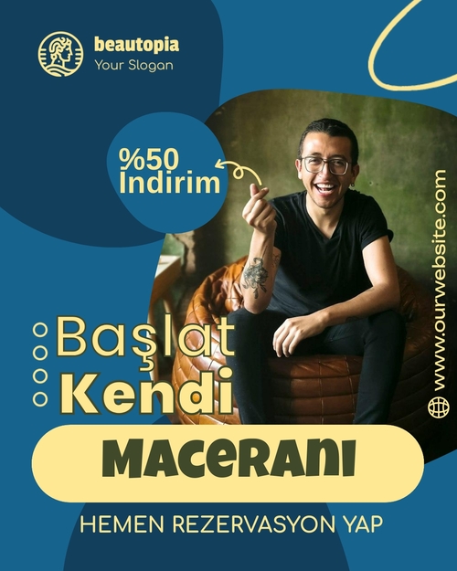 Koçluk Instagram gönderi şablonu