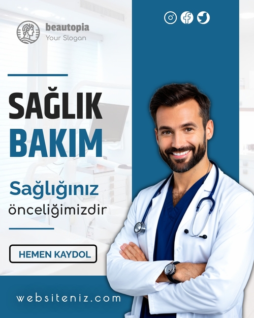 Yoga Instagram gönderi şablonu