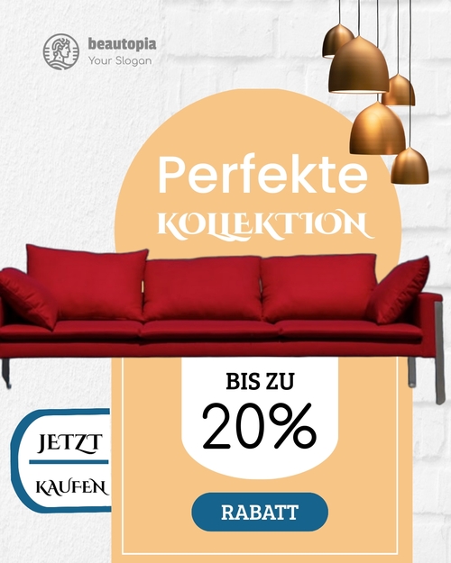 Instagram-Beitragsvorlage Immobilienmakler