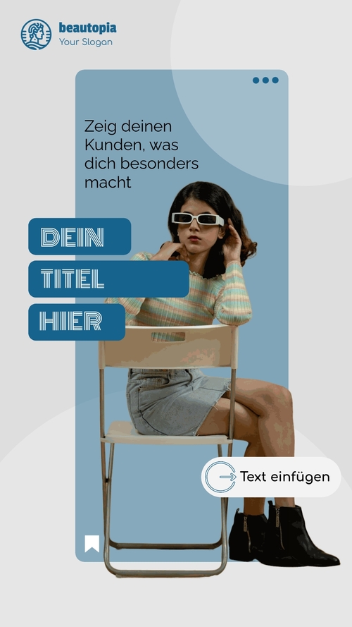 Influencer Instagram-Story-Vorlage