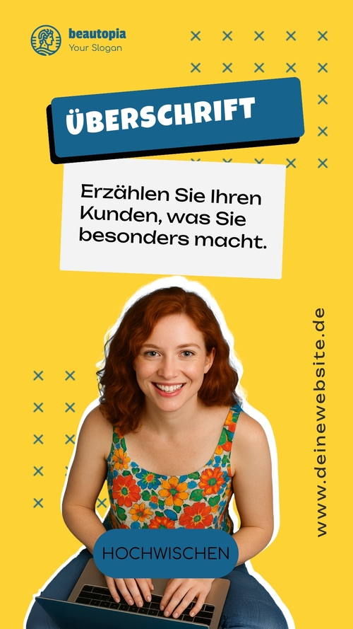Influencer Instagram-Story-Vorlage
