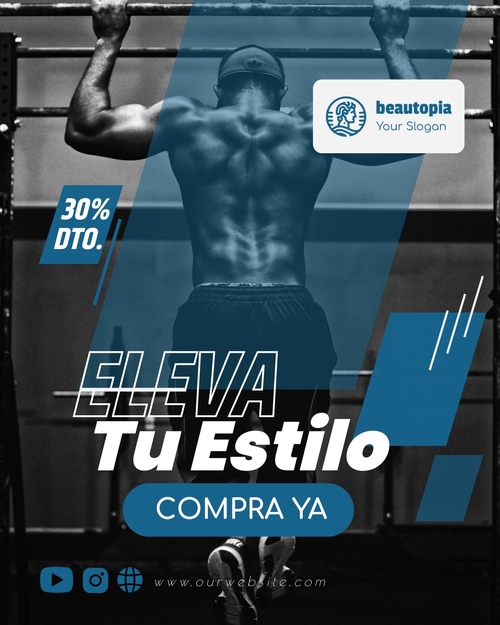 Plantilla de publicación de Instagram Coaching