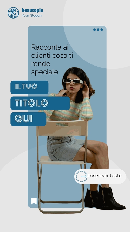 Modello storia Instagram Influencer