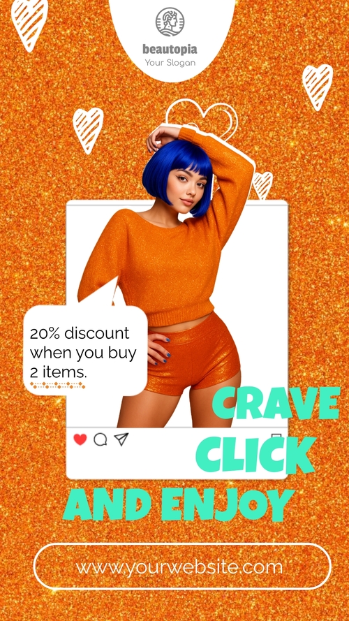 Social Media Manager Instagram story template