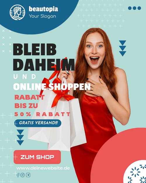 Instagram-Beitragsvorlage Angebote & Aktionen