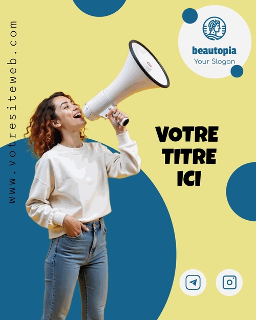 Modèle de publication Instagram Collecte de fonds