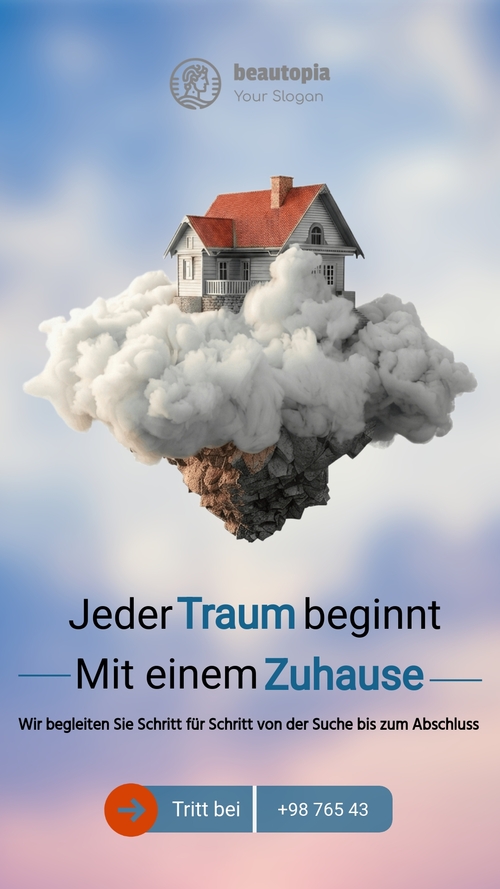 Immobilienangebot Instagram-Story-Vorlage