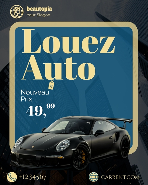 Modèle de publication Instagram Agent immobilier