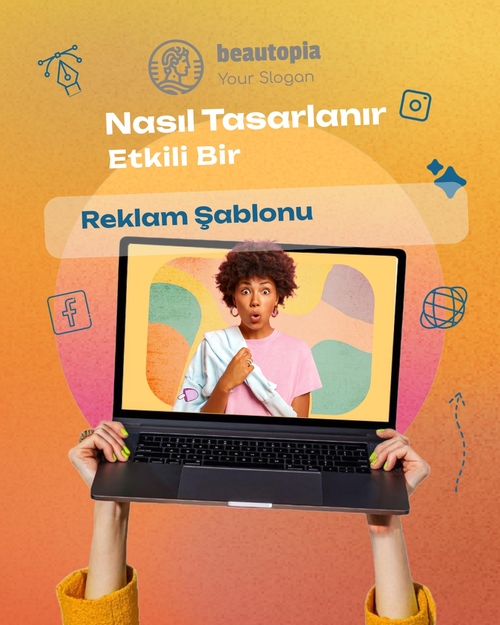 Koçluk Instagram gönderi şablonu