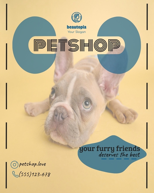 Veterinary Clinic Instagram post template
