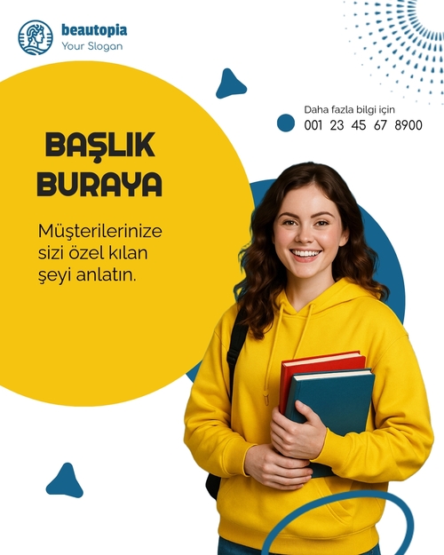 Koçluk Instagram gönderi şablonu