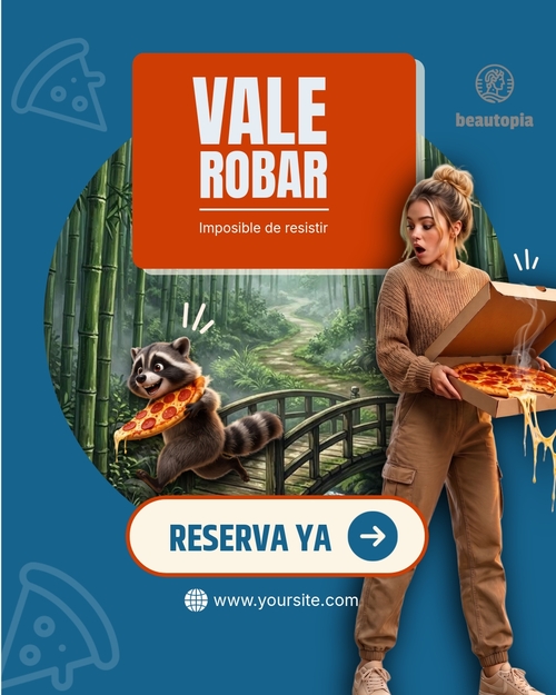 Plantilla de publicación de Instagram Cafetería