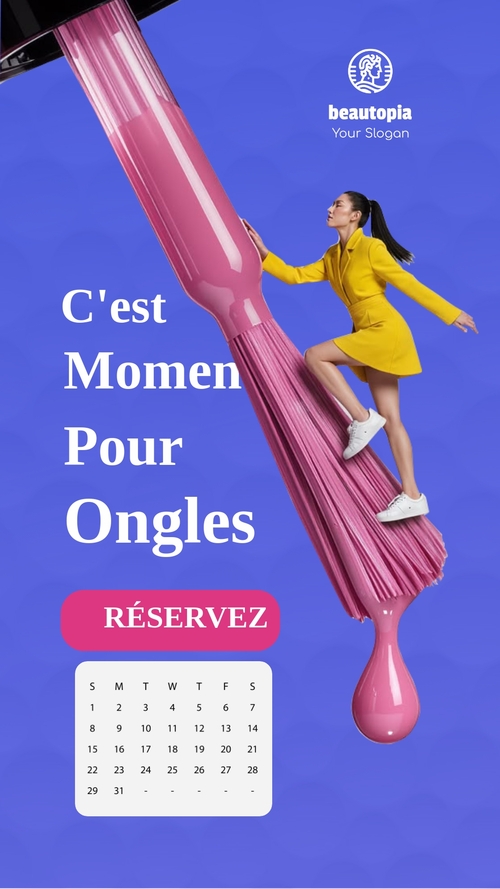 Modèle de story Instagram spa