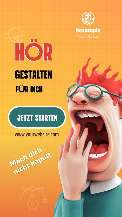 Universität Instagram-Story-Vorlage