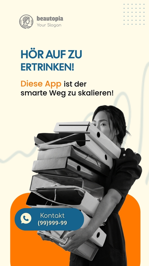Influencer Instagram-Story-Vorlage