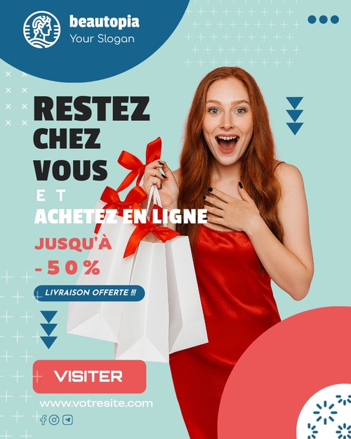 Modèle de publication Instagram Lancement de produit
