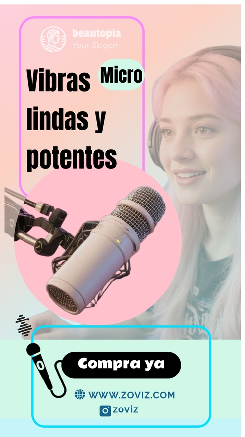 Plantilla de historia de Instagram Influencer