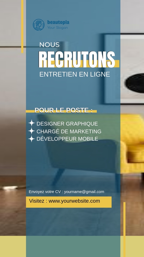 Modèle de story Instagram Influenceur