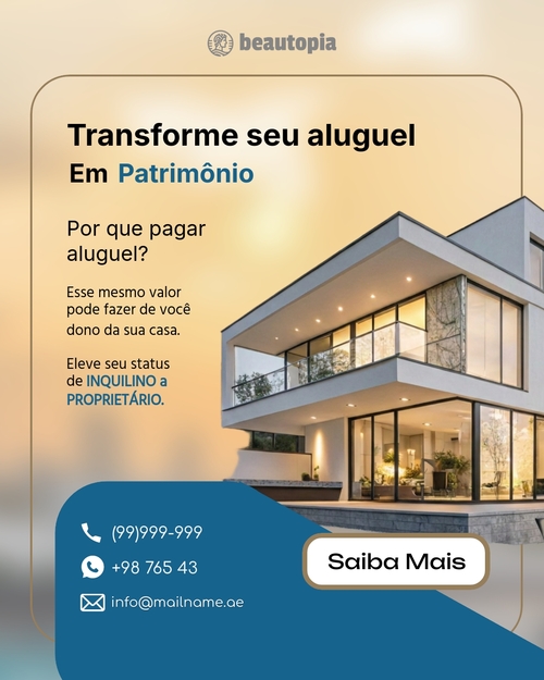 Modelo de post para Instagram Corretor de imóveis