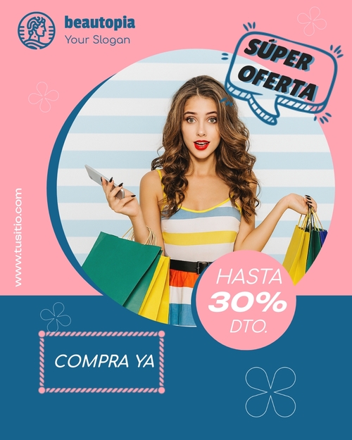 Plantilla de publicación de Instagram Lanzamiento de producto