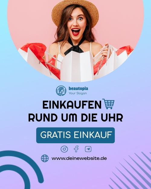 Instagram-Beitragsvorlage Angebote & Aktionen