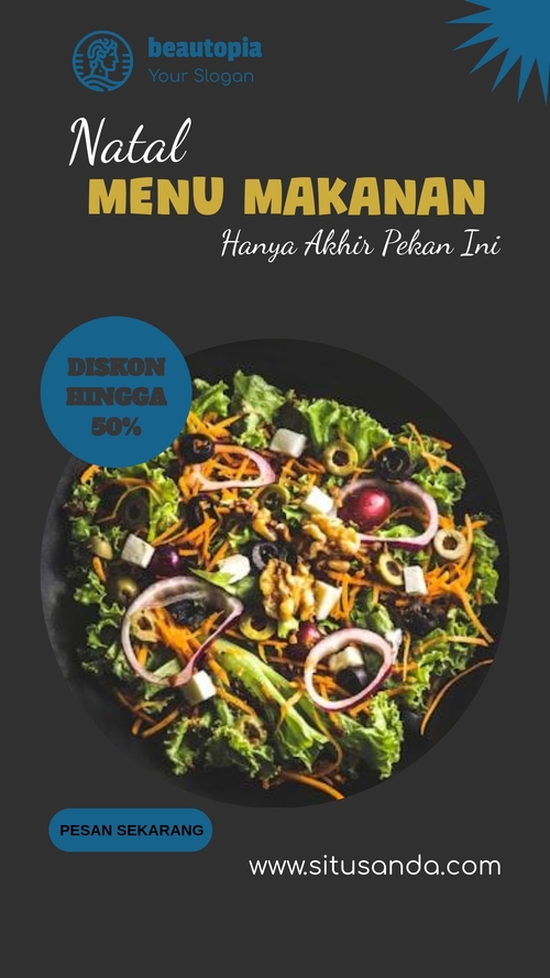 Template cerita Instagram Pernikahan