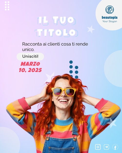 Modello di post Instagram Matrimonio