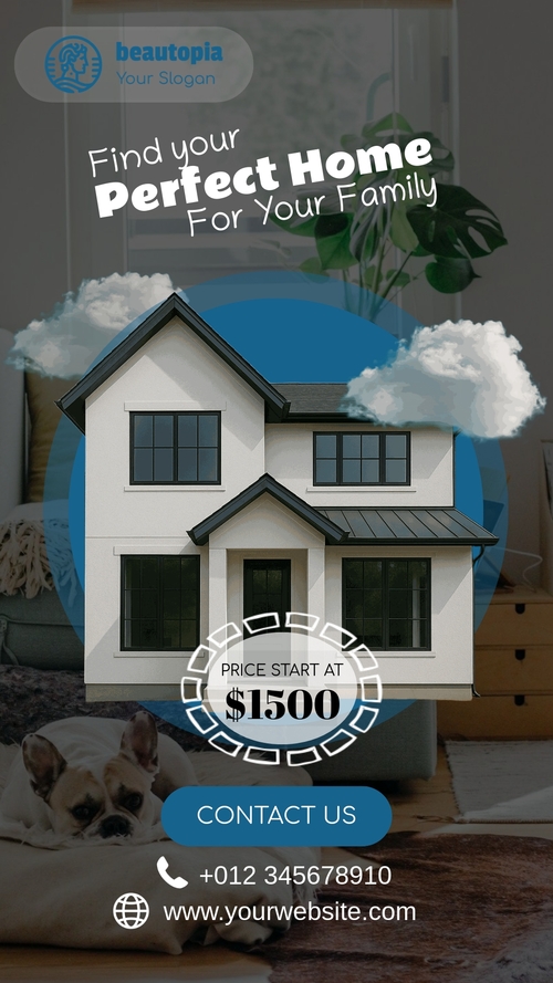 Commercial Real Estate Instagram story template