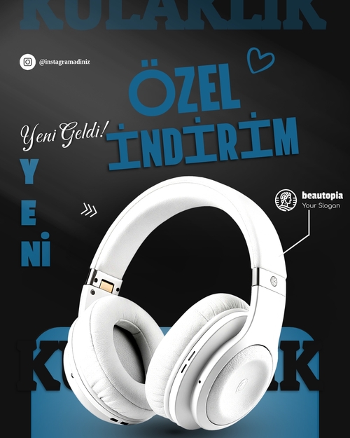 Ürün Lansmanı Instagram gönderi şablonu