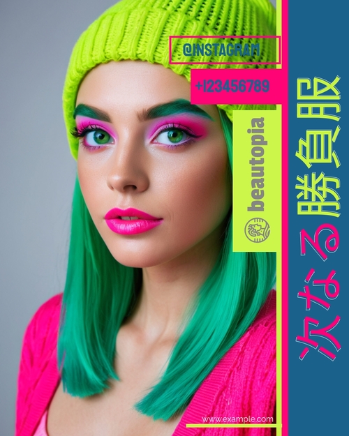 ネイルサロン Instagram投稿テンプレート