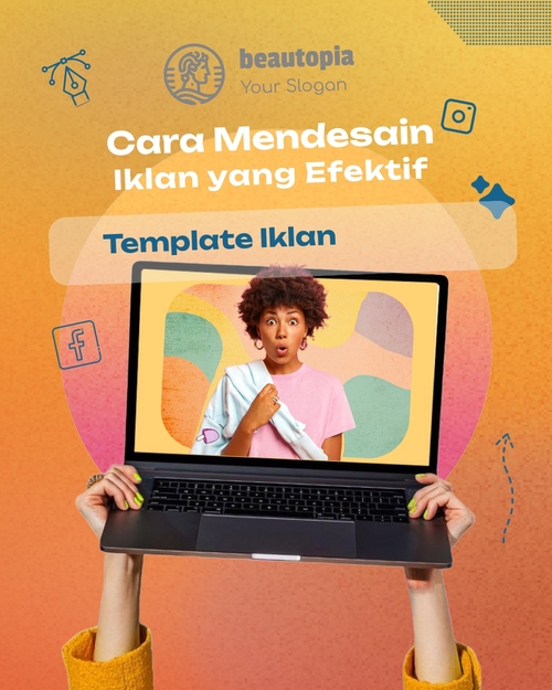Template postingan Instagram Coaching