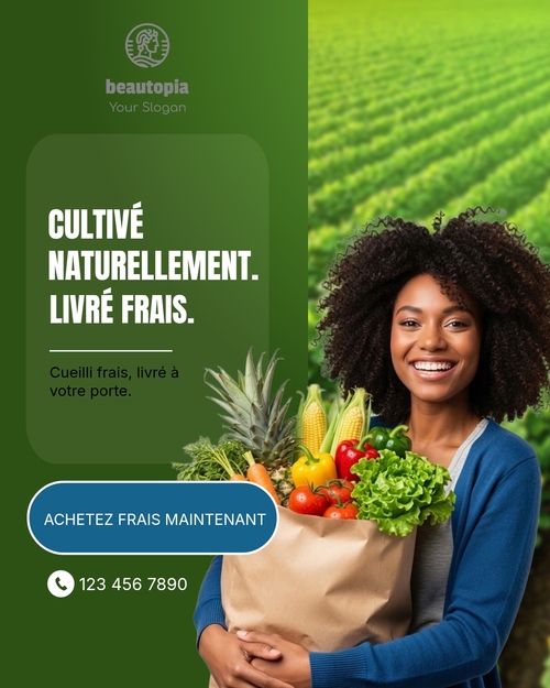 Modèle de publication Instagram Café