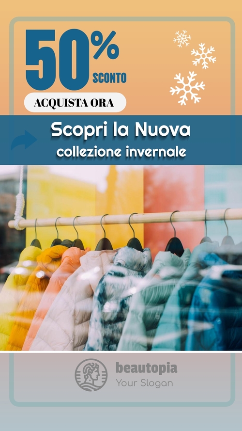 Modello storia Instagram Giveaway