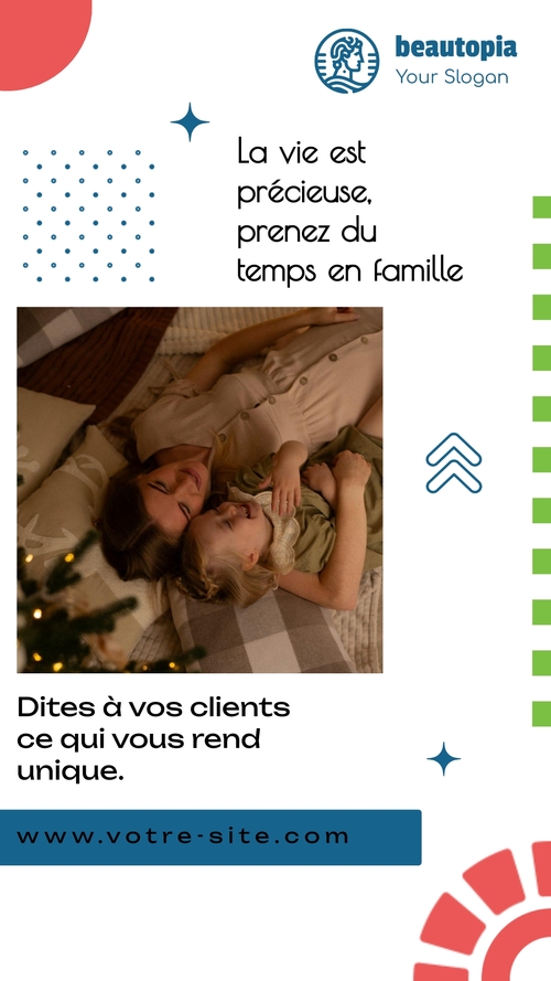 Modèle de story Instagram Cours en ligne