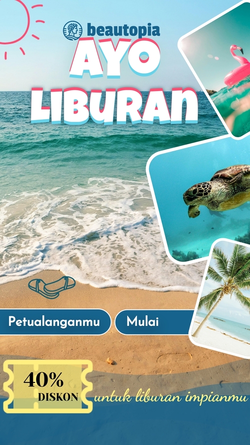 Template cerita Instagram Maskapai penerbangan