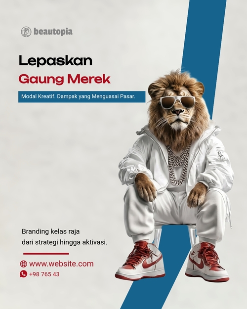 Template postingan Instagram Penggalangan dana