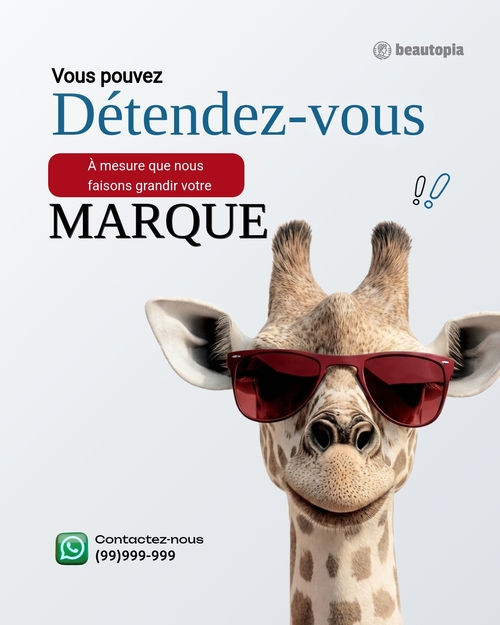 Modèle de publication Instagram Publicité