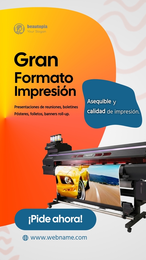 Plantilla de historia de Instagram Voluntario